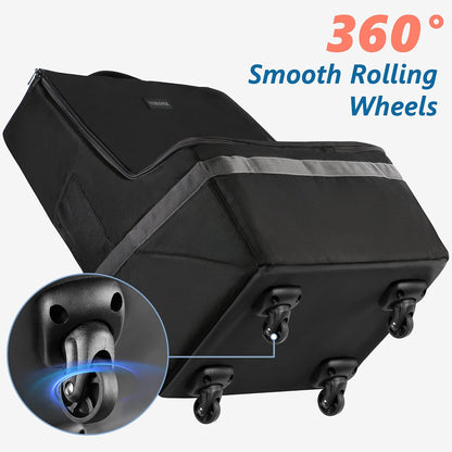 Car Seat Travel Bag with Wheels, Padded Car Seat Backpack