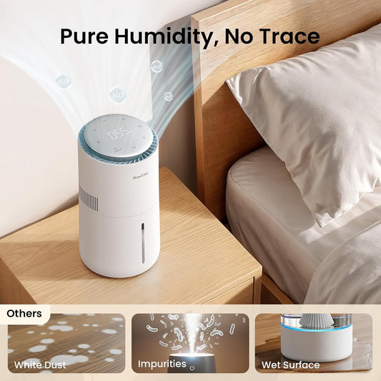 MistFree Evaporative Humidifier for Bedroom