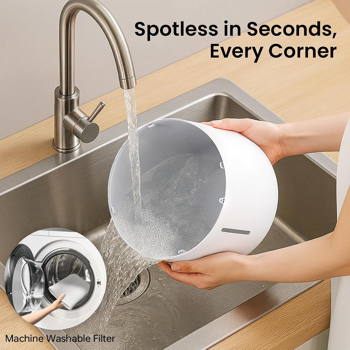 MistFree Evaporative Humidifier for Bedroom