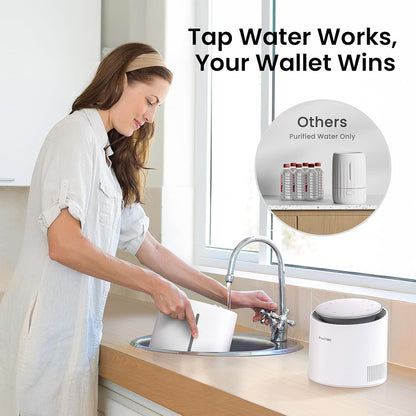 MistFree Evaporative Humidifier for Bedroom