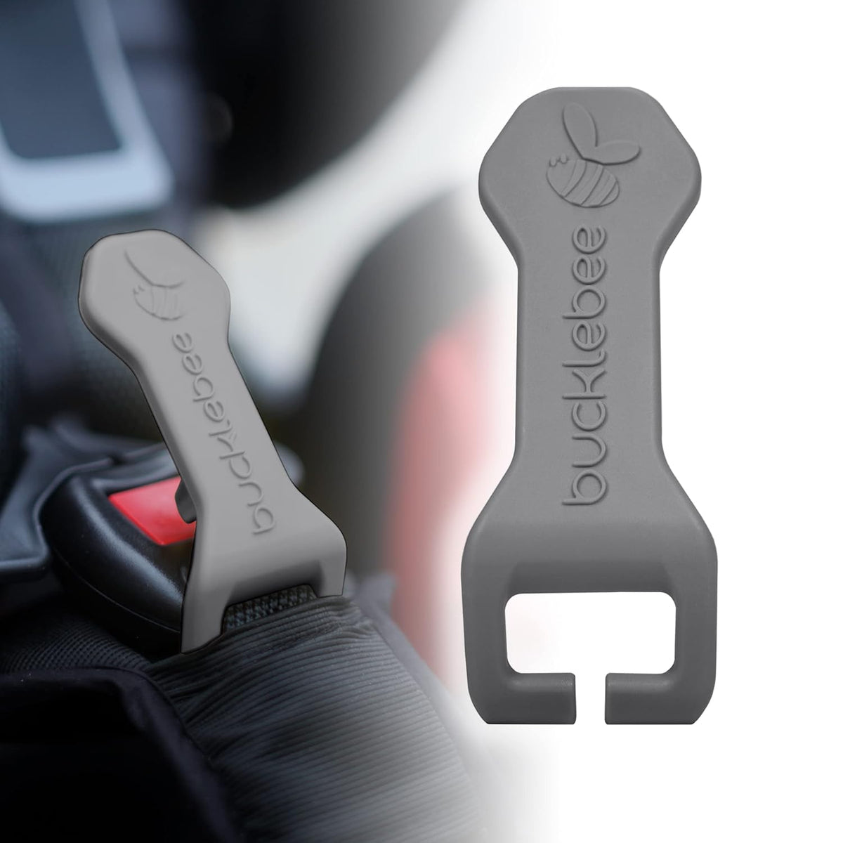 Easy Car Seat Buckle Release Aid for Children Unbuckle Car Seat Release Tool - Button Pusher - Opener for Nails - Buckle Release (Teal)