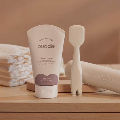 Buddle Bottom Buddy Diaper Cream and Paddle Pal Spatula, 4oz