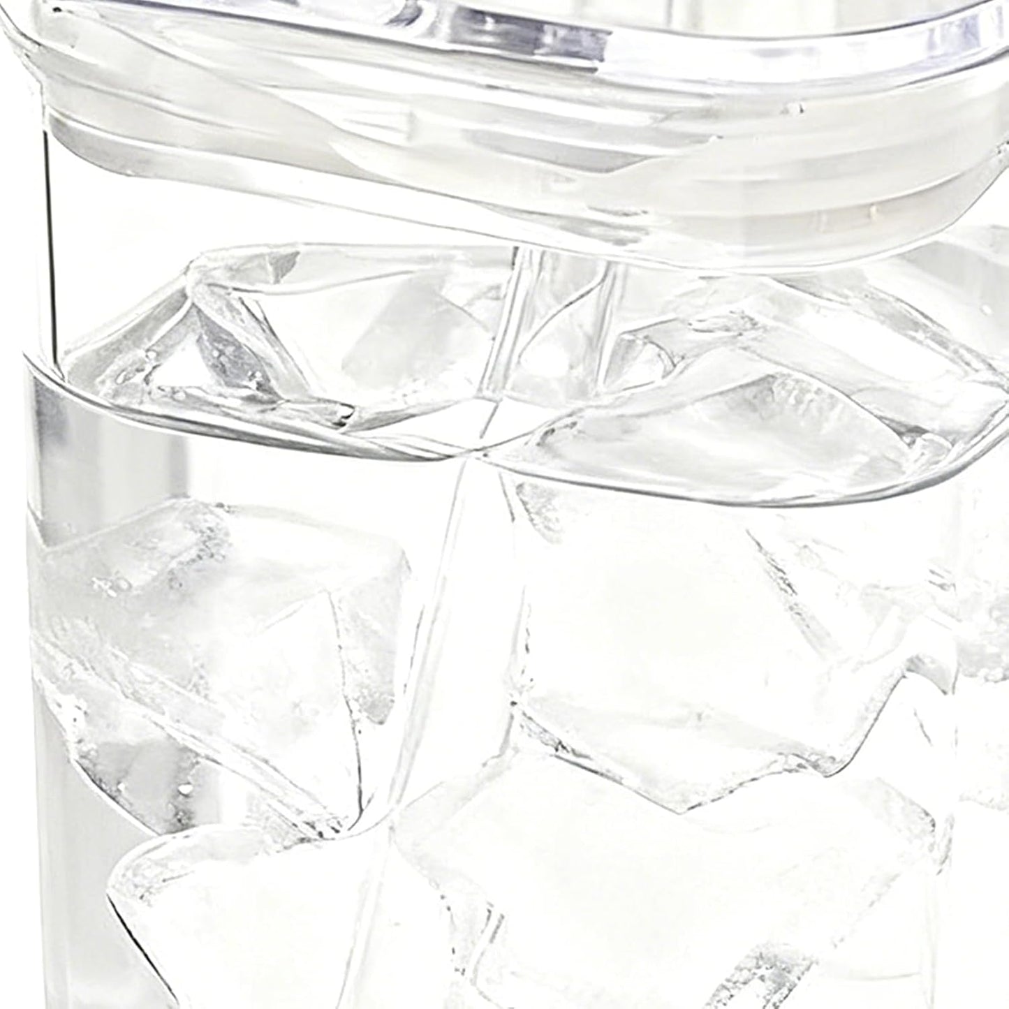 Square Drinking Glasses – Heat-Resistant Glassware With Lid And Straws | Beverage Cup For Coffee, Tea, Juice, Desk, Kitchen, Office, Travel, Home, Party, Bedroom, Reusable Drinkware Set