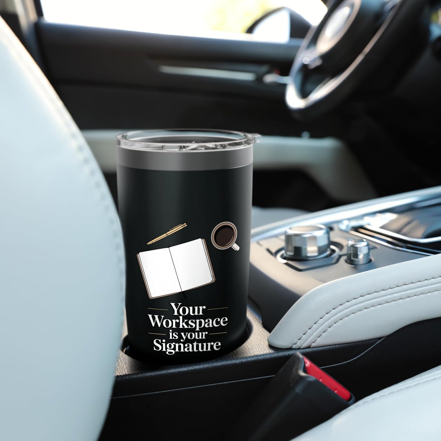 Your Workspace Is Your Signature Home Office Desk Stainless Steel Insulated Tumbler