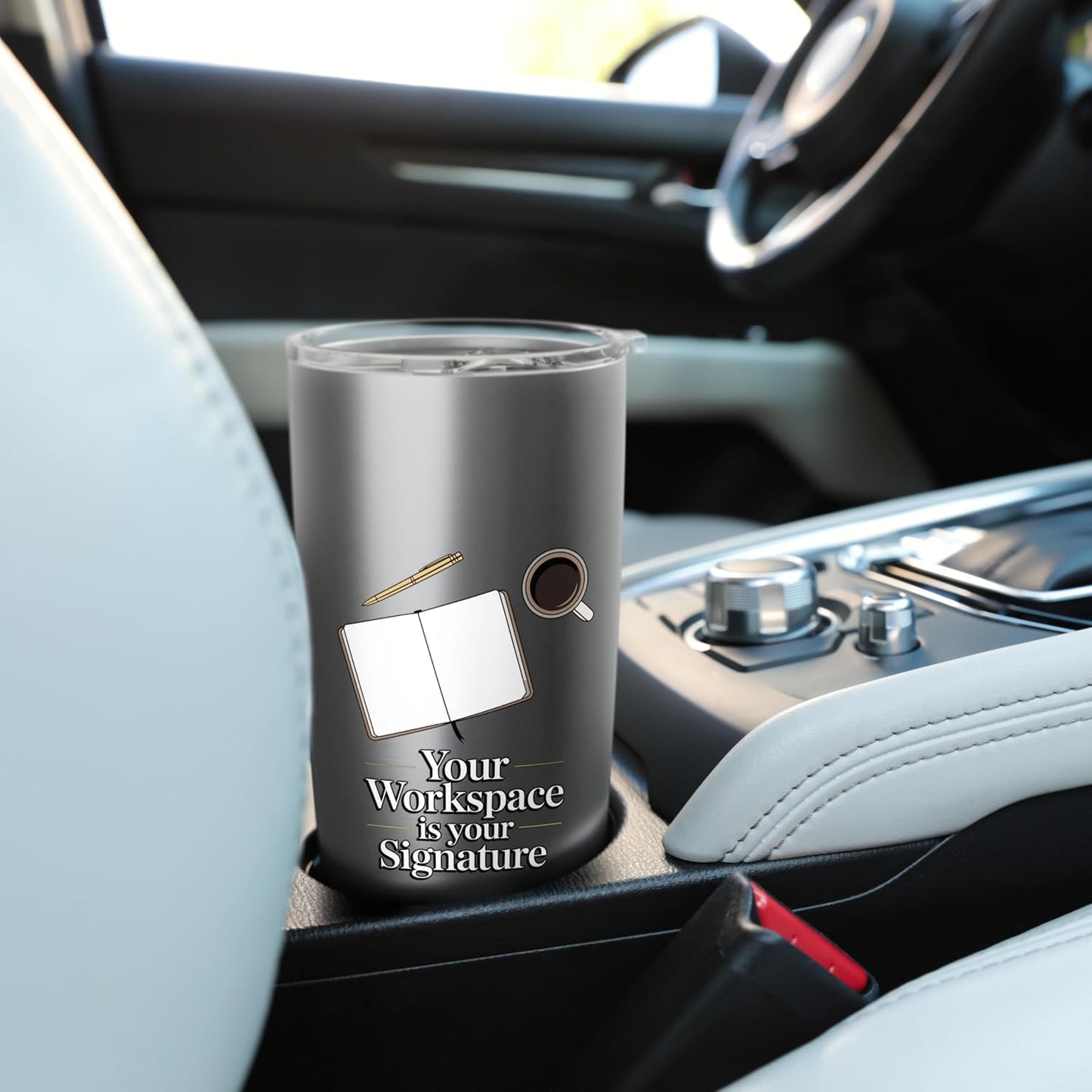 Your Workspace Is Your Signature Home Office Desk Stainless Steel Insulated Tumbler