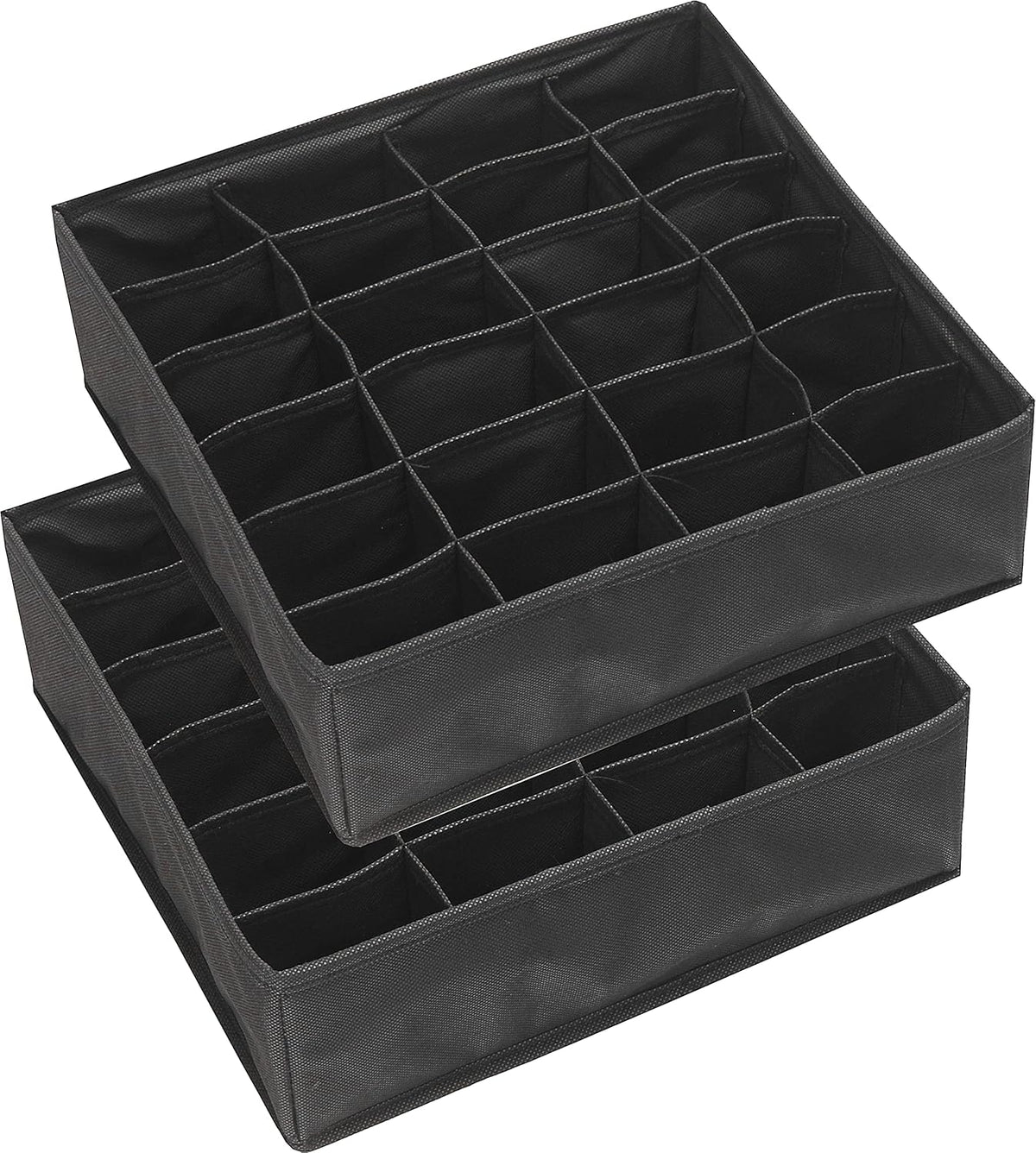 Closet Sock Organizer, 24 Cell, Pink