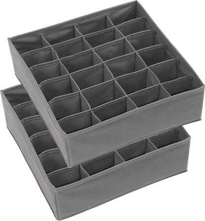 Closet Sock Organizer, 24 Cell, Pink