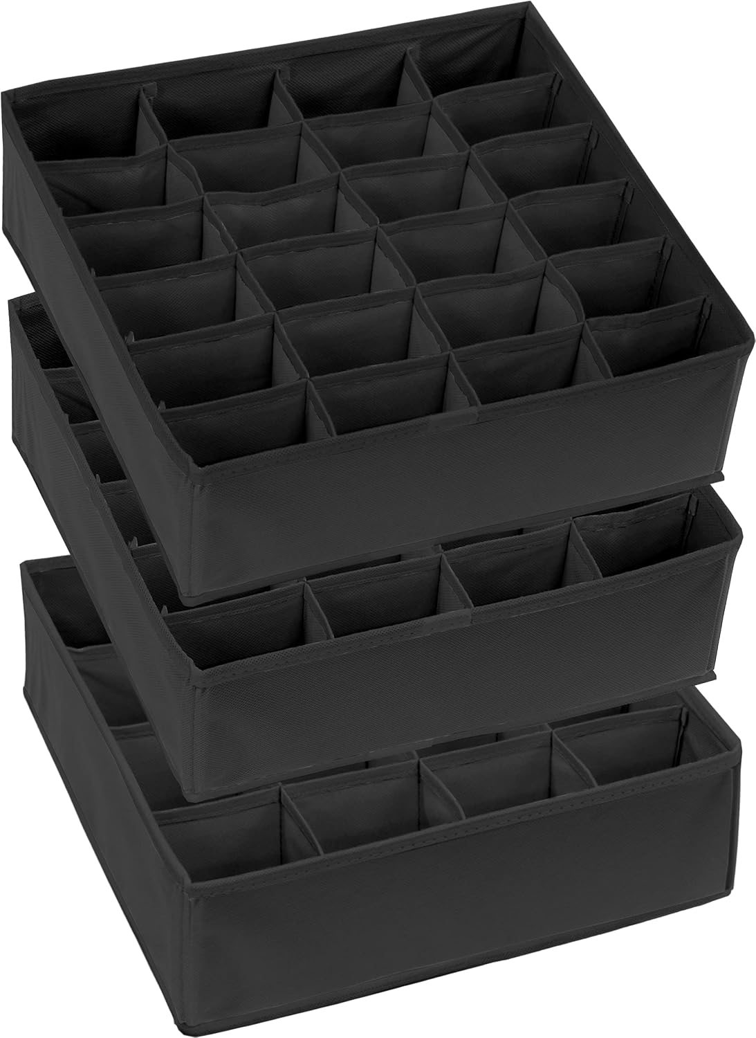 Closet Sock Organizer, 24 Cell, Pink