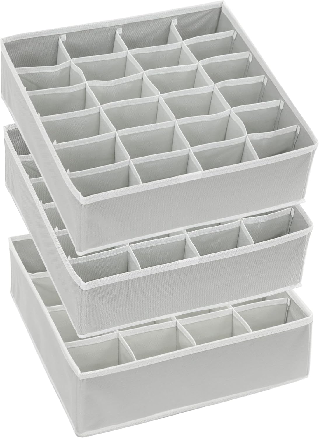 Closet Sock Organizer, 24 Cell, Pink