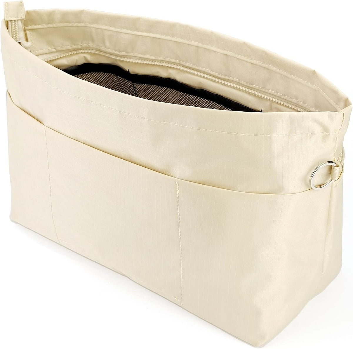 Handbag Tote Purse Organizer Insert, Large, Black