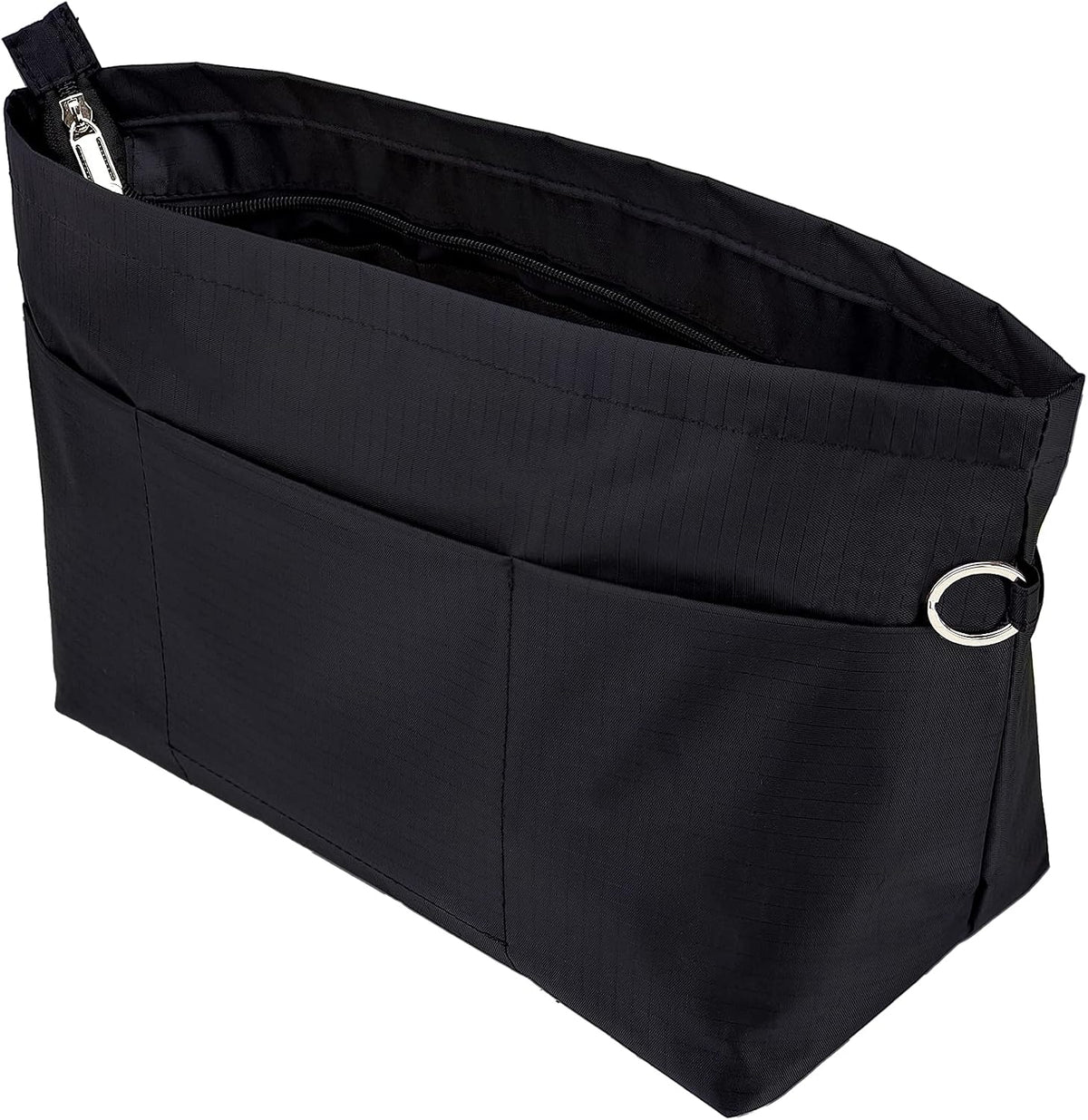 Handbag Tote Purse Organizer Insert, Large, Black