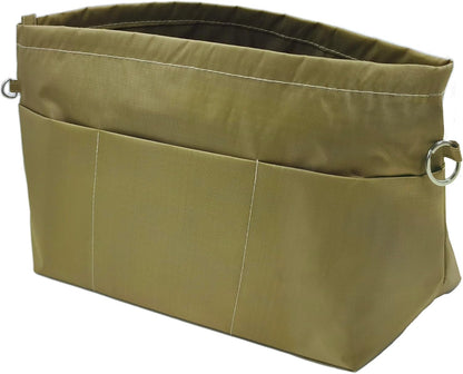 Handbag Tote Purse Organizer Insert, Large, Black