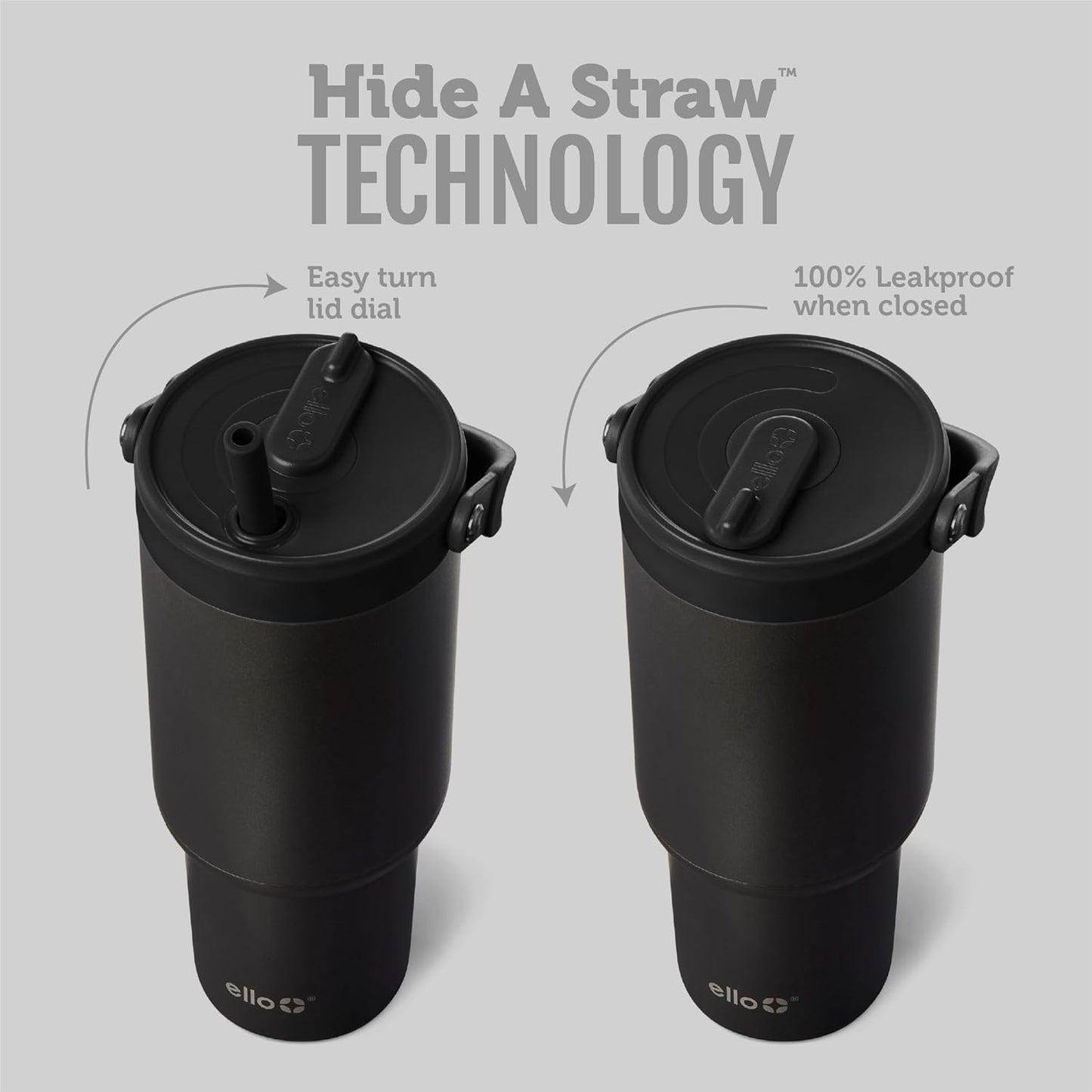 Oasis Go+ 26oz Insulated Stainless Steel Tumbler with Straw, Jadeglow | Insulated stainless steel cup with top handle, retracting straw, leakproof lid, 24 hours cold, & cupholder fit for travel