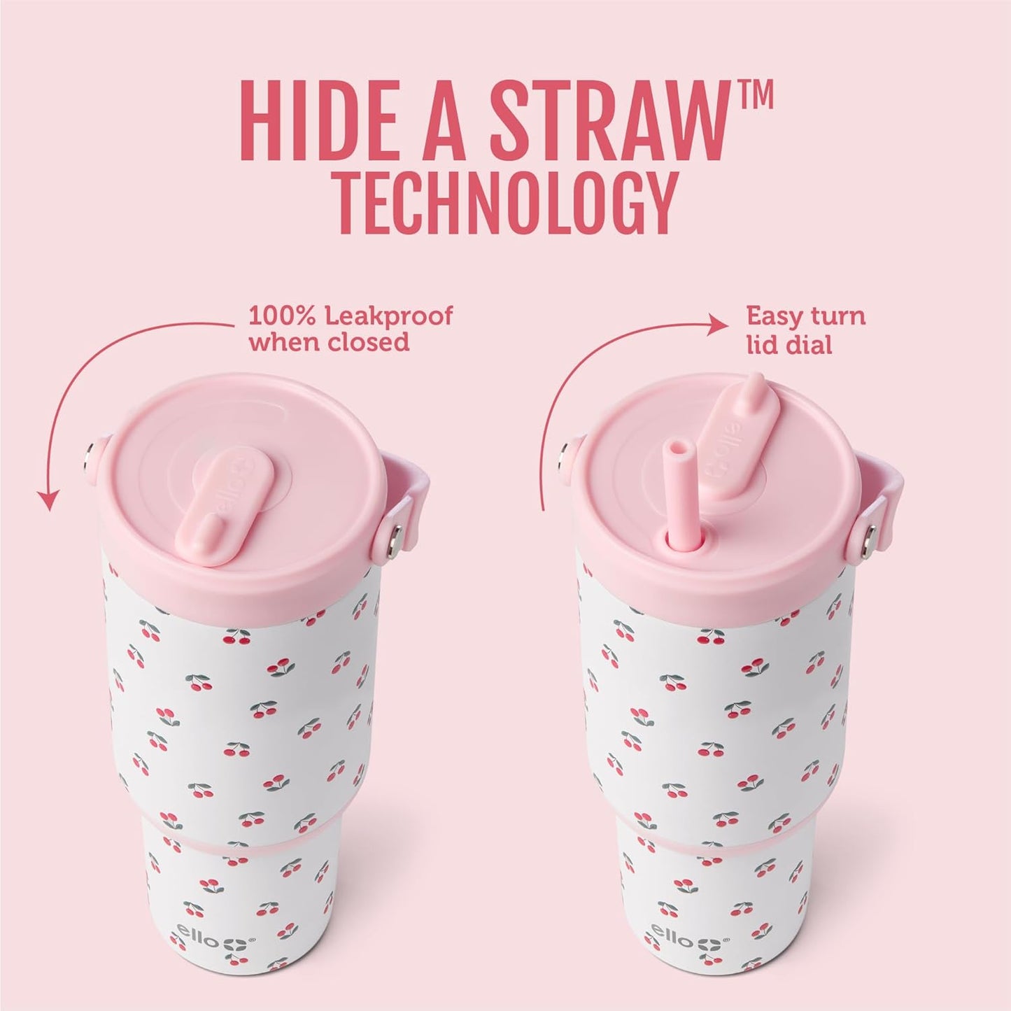 Oasis Go+ 26oz Insulated Stainless Steel Tumbler with Straw, Jadeglow | Insulated stainless steel cup with top handle, retracting straw, leakproof lid, 24 hours cold, & cupholder fit for travel