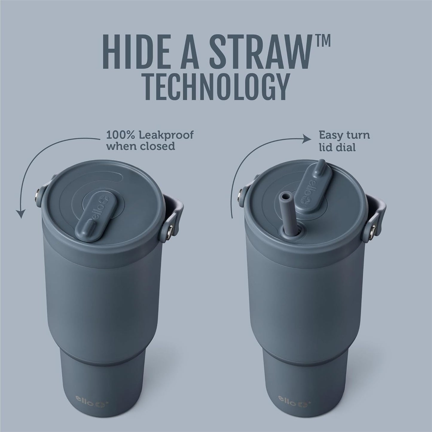 Oasis Go+ 26oz Insulated Stainless Steel Tumbler with Straw, Jadeglow | Insulated stainless steel cup with top handle, retracting straw, leakproof lid, 24 hours cold, & cupholder fit for travel