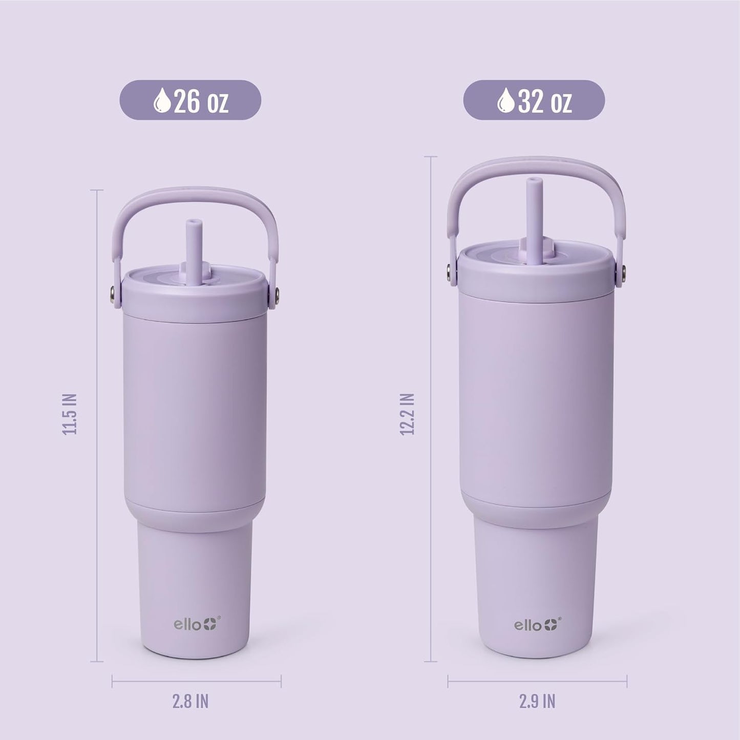 Oasis Go+ 26oz Insulated Stainless Steel Tumbler with Straw, Jadeglow | Insulated stainless steel cup with top handle, retracting straw, leakproof lid, 24 hours cold, & cupholder fit for travel