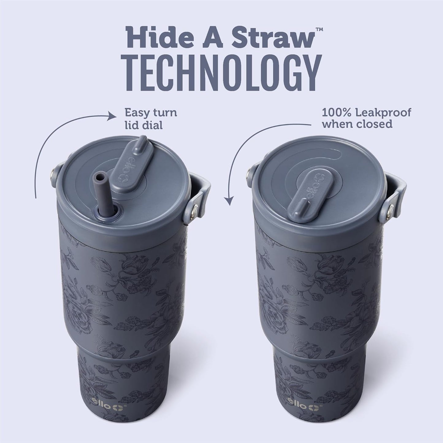 Oasis Go+ 26oz Insulated Stainless Steel Tumbler with Straw, Jadeglow | Insulated stainless steel cup with top handle, retracting straw, leakproof lid, 24 hours cold, & cupholder fit for travel
