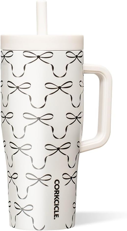 Cruiser Insulated Tumbler - Stainless Steel Tumbler with Handle & Straw, Triple Insulated for Cold Drinks, Leak Proof & Spill Proof, Cupholder Friendly, BPA-Free - 22oz - Solar Circuit