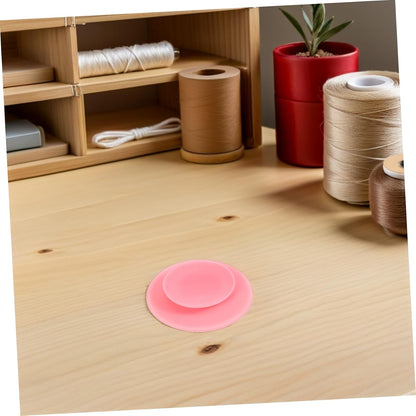 8pcs Silicone Tableware Sucker Double Sided Suction Cups Nonslip Plates Bowls Suction Pads for Kids Elderly Dining Table Supplies
