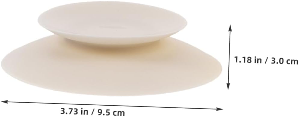 8pcs Silicone Tableware Sucker Double Sided Suction Cups Nonslip Plates Bowls Suction Pads for Kids Elderly Dining Table Supplies