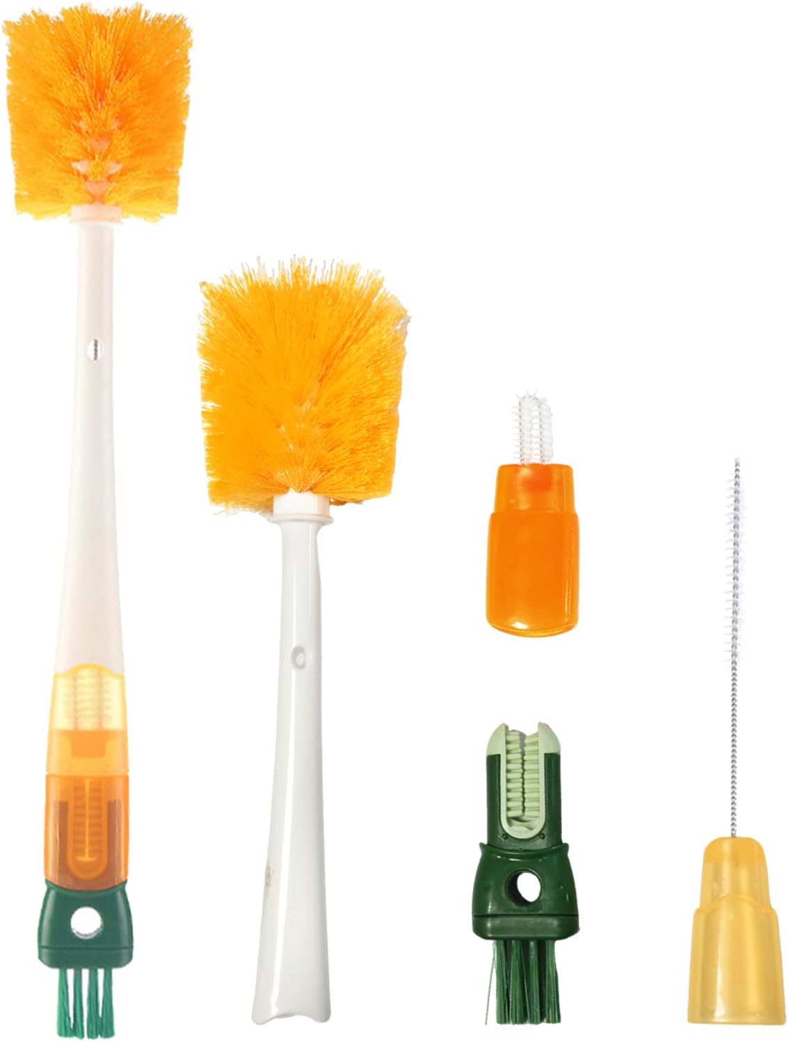 Baby Bottle Brush Cleaner,5 in 1 Water Bottle Cleaner Brushes for Cleaning