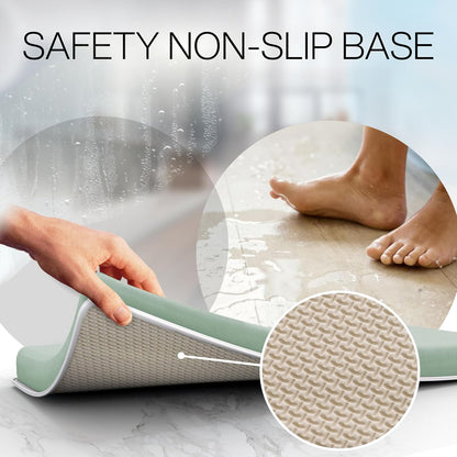Bath Kneeler and Elbow Rest Pad Set, Kneeling Mat for Baby Bathing