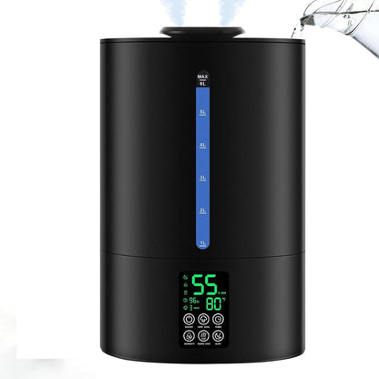 6L Warm & Cool Mist Humidifiers for Bedroom,Large Room,Plants
