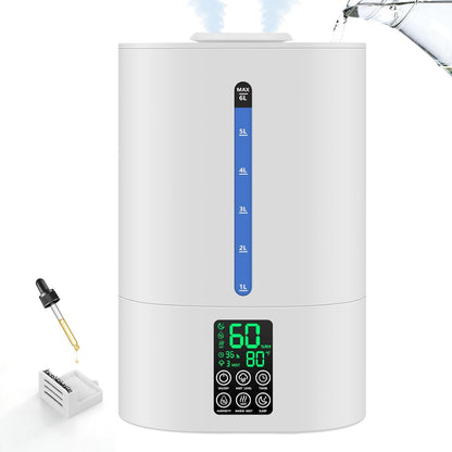 6L Warm & Cool Mist Humidifiers for Bedroom,Large Room,Plants