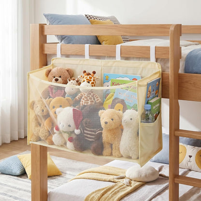 Stuffed Toy Organizer, Hanging Plush Storage with Mesh Front