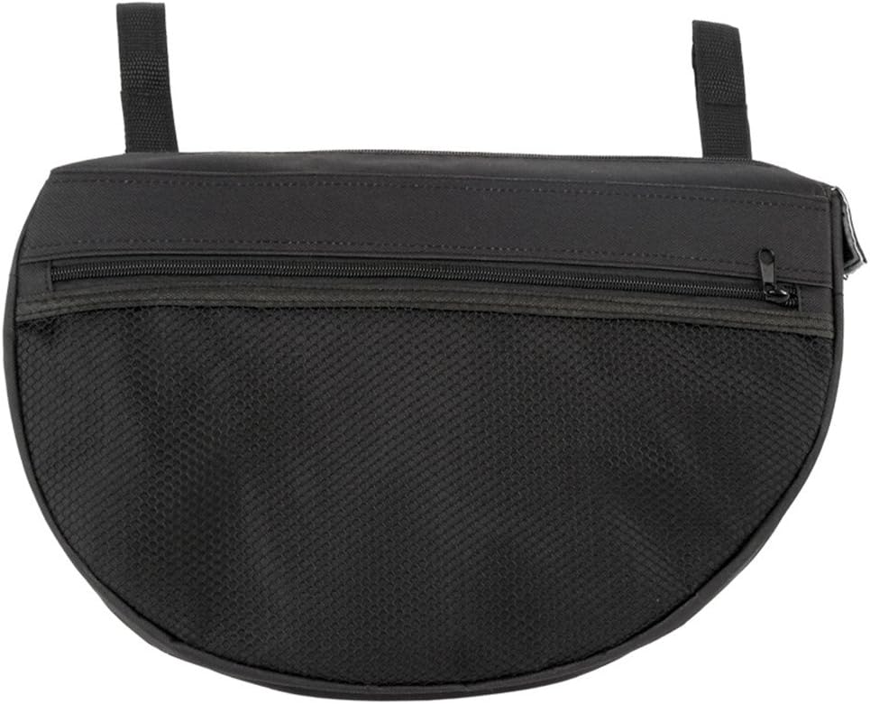 Insulated Stroller Organizer, Side Sling Stroller Saddle Bag, Black - Premium Insulated and Durable Gray Film Lining