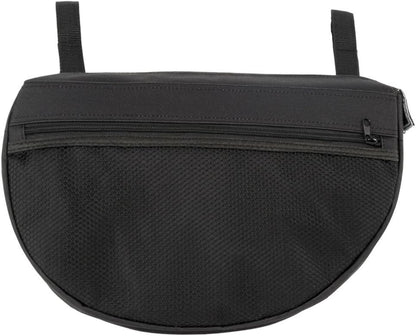 Insulated Stroller Organizer, Side Sling Stroller Saddle Bag, Black - Premium Insulated and Durable Gray Film Lining