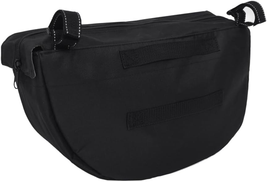 Insulated Stroller Organizer, Side Sling Stroller Saddle Bag, Black - Premium Insulated and Durable Gray Film Lining