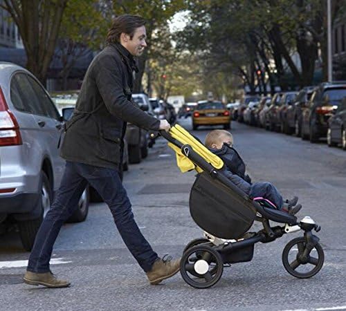 Insulated Stroller Organizer, Side Sling Stroller Saddle Bag, Black - Premium Insulated and Durable Gray Film Lining