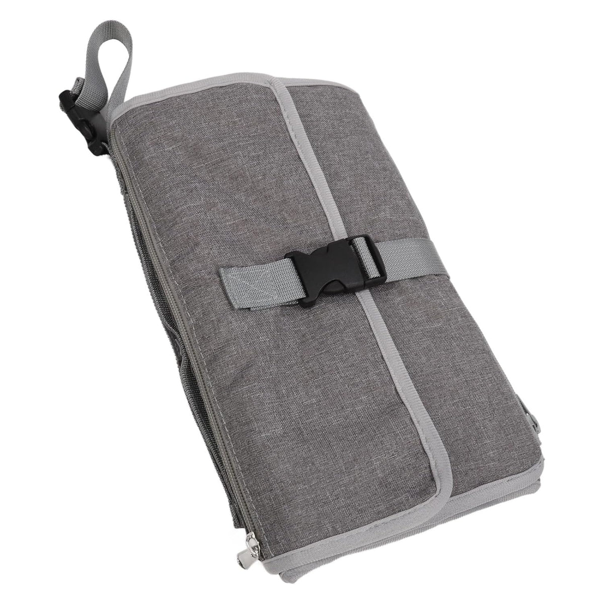 Detachable Change Pad, Portable Travel Diaper Changing Station, Oxford Cloth with Shoulder Strap and Multiple Pockets, Lightweight Travel Change Pad for On Go