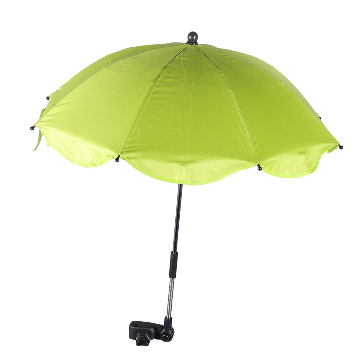 Adjustable Baby Stroller Umbrella Clip-on Sunshade High UPF 50 Protects Against Rays Suitable for Pushchair Bike