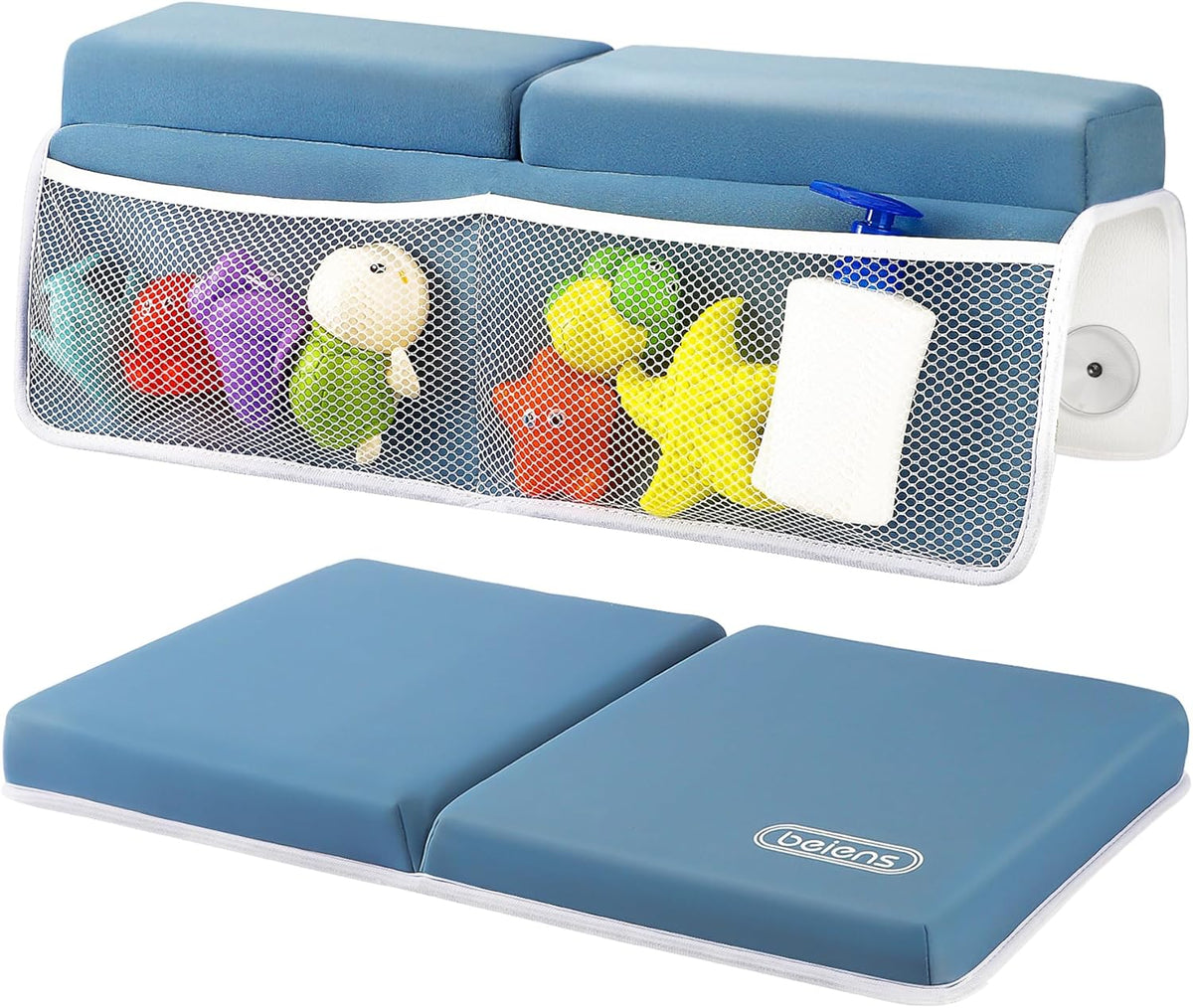 Bath Kneeler and Elbow Rest Pad Set, 1.5-Inch Thick Memory Foam Pads