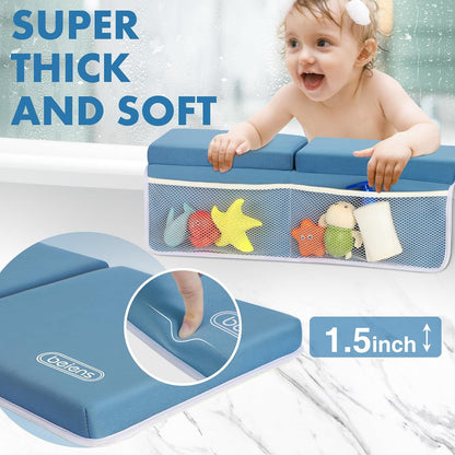 Bath Kneeler and Elbow Rest Pad Set, 1.5-Inch Thick Memory Foam Pads