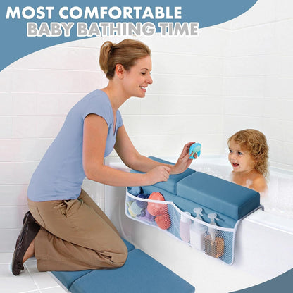 Bath Kneeler and Elbow Rest Pad Set, 1.5-Inch Thick Memory Foam Pads
