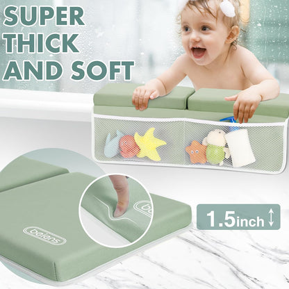 Bath Kneeler and Elbow Rest Pad Set, 1.5-Inch Thick Memory Foam Pads