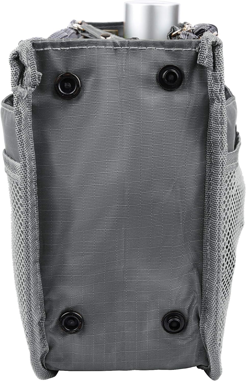 Updated Purse Handbag Organizer Insert Liner Bag in Bag 13 Pockets Beige Dot Small