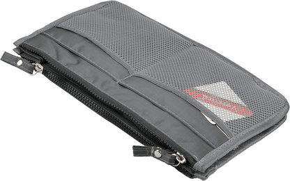Updated Purse Handbag Organizer Insert Liner Bag in Bag 13 Pockets Beige Dot Small
