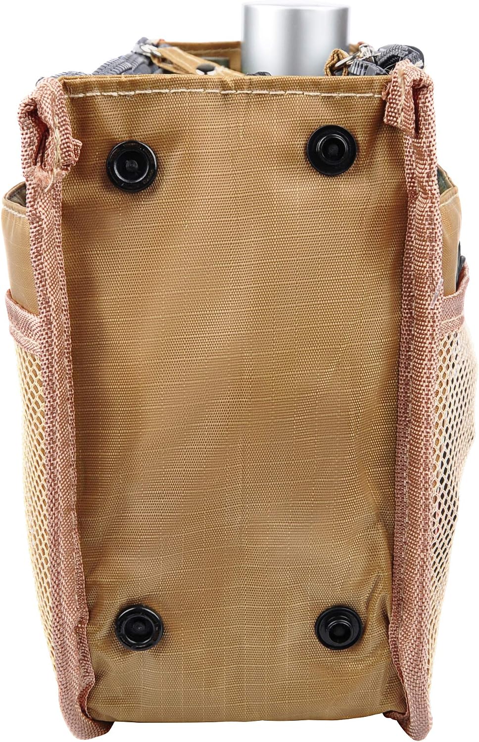 Updated Purse Handbag Organizer Insert Liner Bag in Bag 13 Pockets Beige Dot Small