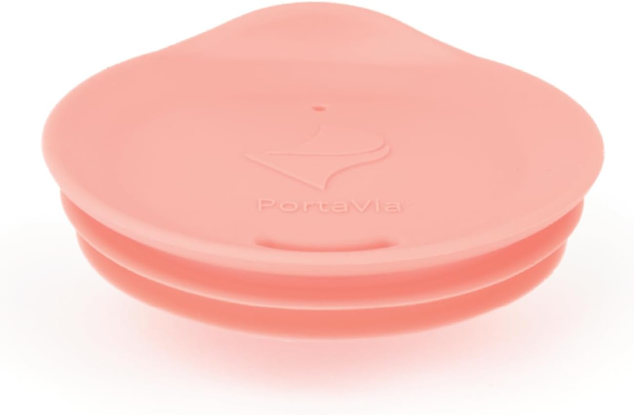 Reusable, Dishwasher-Safe Silicone Lid for Coffee Cups and Mugs | Take Your Favorite Cup/Mug/Tumbler To-Go - This Lid fits drinkware with 3” to 3¼” Inside Diameter - Medium Size, Black