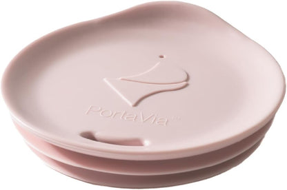 Reusable, Dishwasher-Safe Silicone Lid for Coffee Cups and Mugs | Take Your Favorite Cup/Mug/Tumbler To-Go - This Lid fits drinkware with 3” to 3¼” Inside Diameter - Medium Size, Black