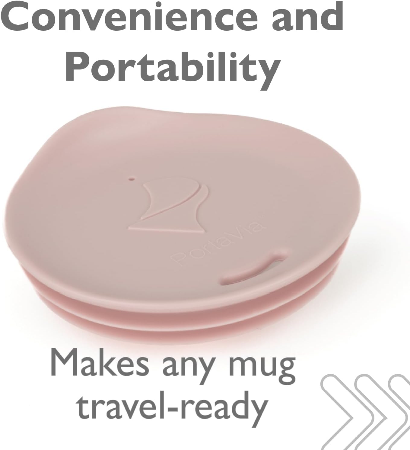 Reusable, Dishwasher-Safe Silicone Lid for Coffee Cups and Mugs | Take Your Favorite Cup/Mug/Tumbler To-Go - This Lid fits drinkware with 3” to 3¼” Inside Diameter - Medium Size, Black
