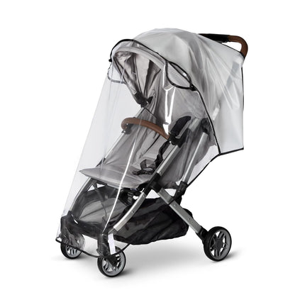 bemece Universal Stroller Rain Cover, Clear EVA Shield with Side Air Vents