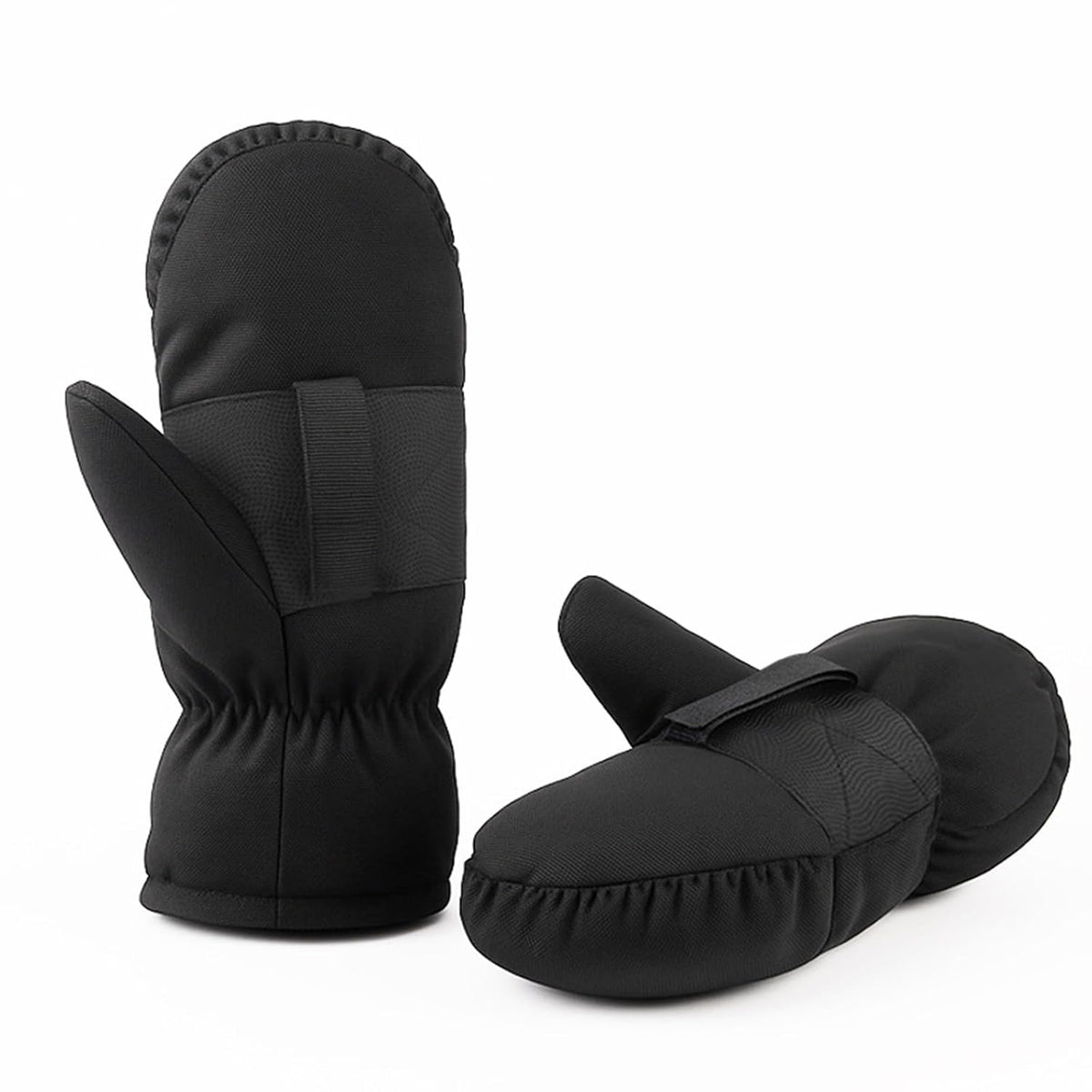 Insulated Infant Carriage Mittens Weather Fabric Adjustable Elastic Cuffs Secure Hook Loop Closure For Mom Elastic Cuffs Strollers Gloves