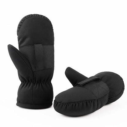 Insulated Infant Carriage Mittens Weather Fabric Adjustable Elastic Cuffs Secure Hook Loop Closure For Mom Elastic Cuffs Strollers Gloves