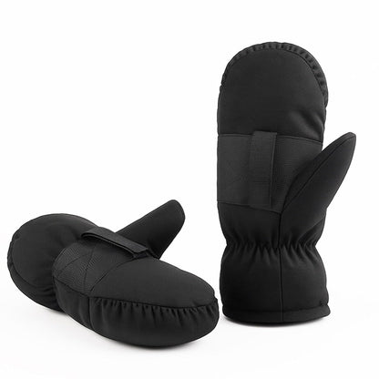 Insulated Infant Carriage Mittens Weather Fabric Adjustable Elastic Cuffs Secure Hook Loop Closure For Mom Elastic Cuffs Strollers Gloves