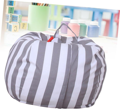 Children Toys Storage Bag with Zipper Extra Large Toy Storage Organizer Lightweight and Portable for Kids' Play Mat and Picnic